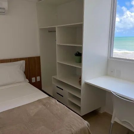 Bela Hospedagem-Flat c/ 2 Suítes e wifi - Pé na areia no Bessa João Pessoa Exterior foto